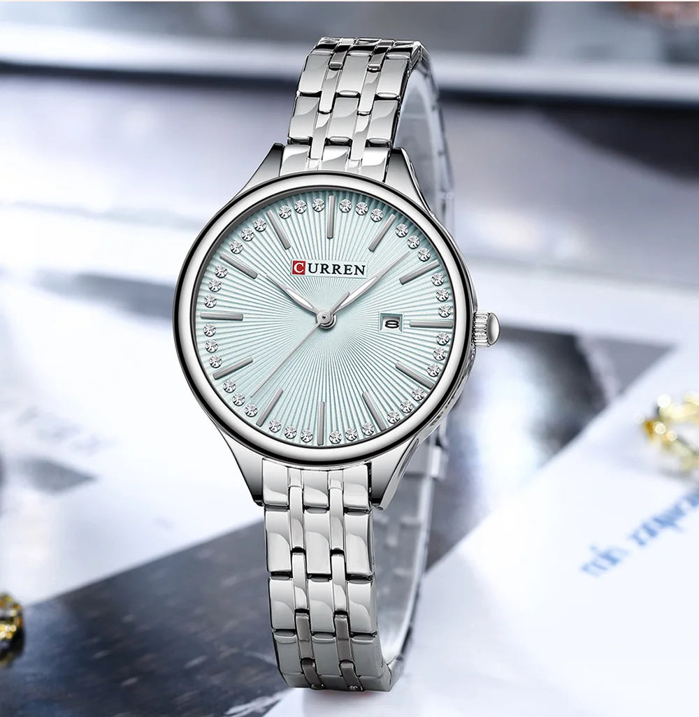 Reloj para Mujer Curren 9099 – Elegancia y Funcionalidad