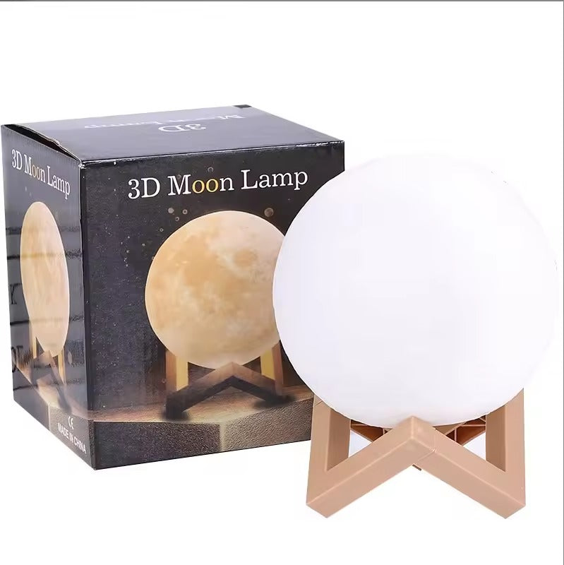 Lámpara Tipo Luna 3D